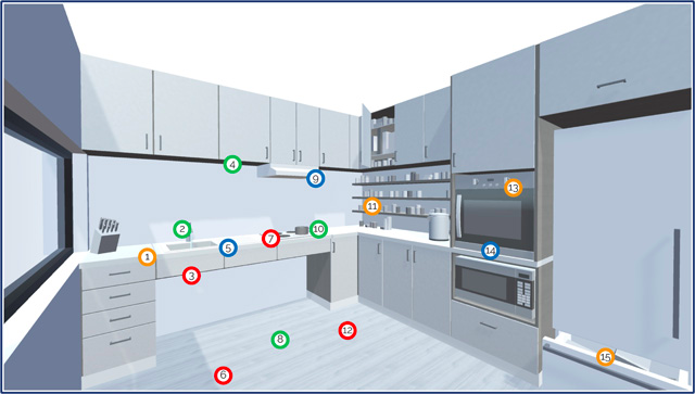 Villa Plan Kitchen Fully Villa Plan Kitchen Fully