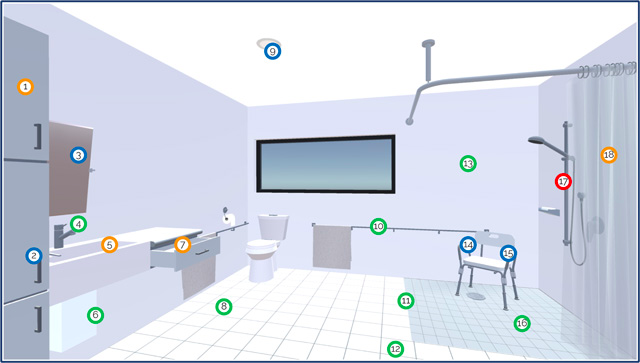 Group Home Plan Bathroom High Group Home Plan Bathroom High