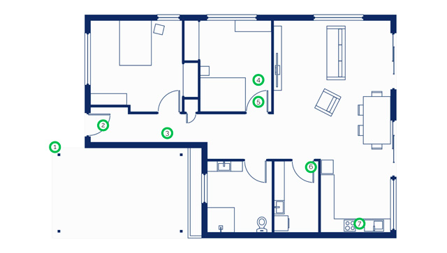Villa Plan Standard Improved Villa Plan Standard Improved